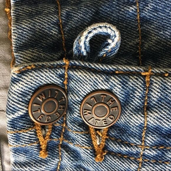 TALL The Limited High waist 2 button Vintage Jeans! 80s Era - Picture 4 of 9